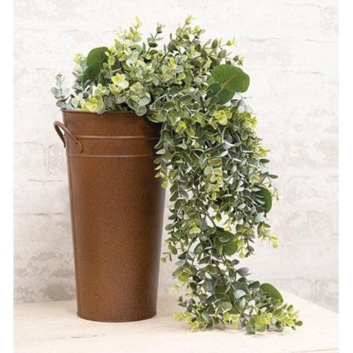 Rusty Round French Pot - The Fox Decor