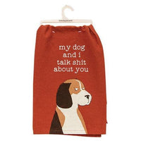 My Dog and I Dish Towel - The Fox Decor
