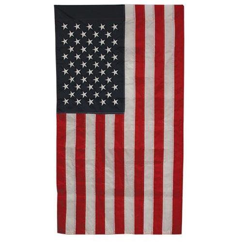 Embroidered Nylon American Porch Flag - The Fox Decor