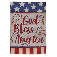 Thumbnail for God Bless American Garden Flag