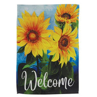 Thumbnail for Sunflowers Welcome Garden Flag