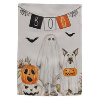 Thumbnail for Boo Ghost & Dog Garden Flag