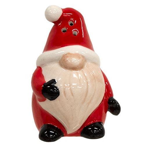 2 Set Mr & Mrs Santa Gnome Salt & Pepper Shakers - The Fox Decor