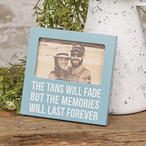 Tans Will Fade Photo Frame - The Fox Decor