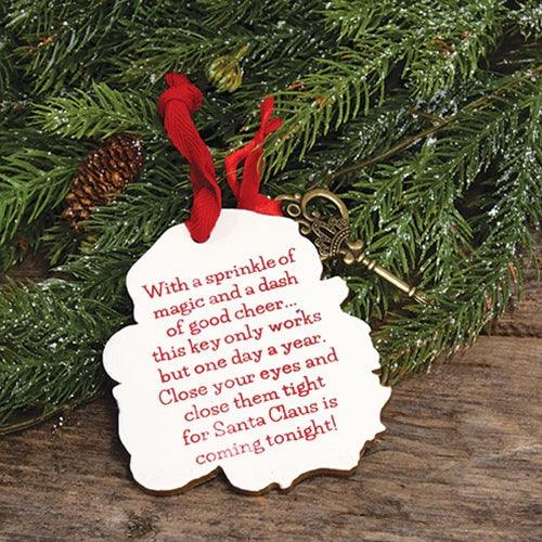 Santa Claus Magic Key Ornament - The Fox Decor