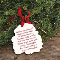 Thumbnail for Santa Claus Magic Key Ornament - The Fox Decor