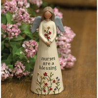 Thumbnail for Nurses Are A Blessing Resin Angel - The Fox Decor