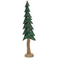 Resin Carved Alpine Tree 12 - The Fox Decor