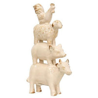 Farm Animal Resin Stack - The Fox Decor