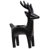 Cast Iron Reindeer Tealight Holder - The Fox Decor
