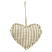 Thumbnail for Love & Stripe Fabric Heart Ornament 2 Asstd