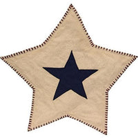 Americana Star Shaped Mat - The Fox Decor