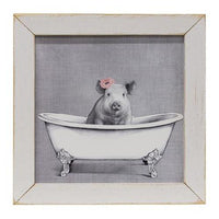 Thumbnail for Hot Bacon Bath Framed Print - The Fox Decor