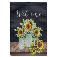 Thumbnail for Welcome Sunflowers Garden Flag