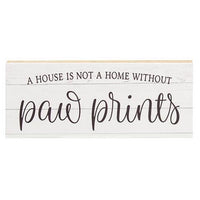 Paw Prints Shelf Sitter 10 x 4 - The Fox Decor