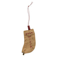 Thumbnail for 8 Set Primitive Cotton Stocking Ornaments - The Fox Decor