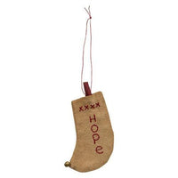 Thumbnail for 8 Set Primitive Cotton Stocking Ornaments - The Fox Decor