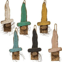 Skinny Mini Spring Gnome Ornament 6 Asstd - The Fox Decor