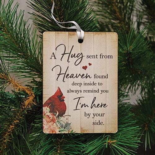A Hug From Heaven Cardinal Ornament - The Fox Decor
