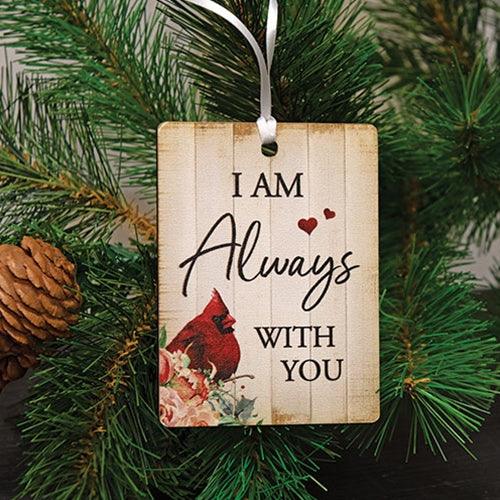 Always With You Cardinal Ornament - The Fox Decor