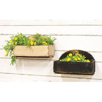 Large Rustic Pallet Mail Bin 2 Asstd - The Fox Decor