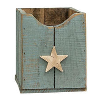 Thumbnail for Large Rustic Wood Pallet Planter w Star 4 Asstd - The Fox Decor