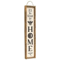 So Good to BEE Home Vertical Framed Sign - The Fox Decor
