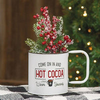 Metal Hot Cocoa Mug - The Fox Decor