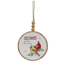 Thumbnail for 4 Set Wooden Beaded Cardinal Sayings Ornaments - The Fox Decor