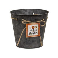 2 Set Pickin' Pumpkins Ornament Buckets - The Fox Decor