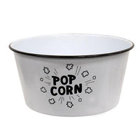 Enamel Popcorn Art Bowl - The Fox Decor
