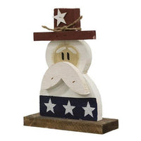Thumbnail for Rustic Wood Farmhouse Mini Sam on Base - The Fox Decor