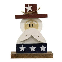 Thumbnail for Rustic Wood Farmhouse Mini Sam on Base - The Fox Decor