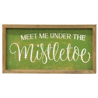 Distressed Engraved Christmas Sayings Frame 3 Asstd - The Fox Decor
