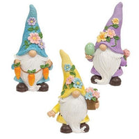Pastel Sparkle Spring Gnome 3 Asstd - The Fox Decor
