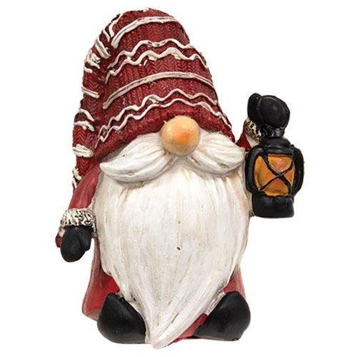 Resin Holiday Gnome Figure 3 Asstd - The Fox Decor