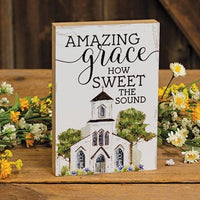 Amazing Grace Block - The Fox Decor