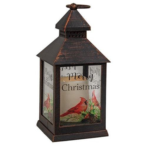 Merry Christmas Lantern 2 Asstd - The Fox Decor
