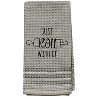 Thumbnail for Just Roll With It Dish Towel 20x28