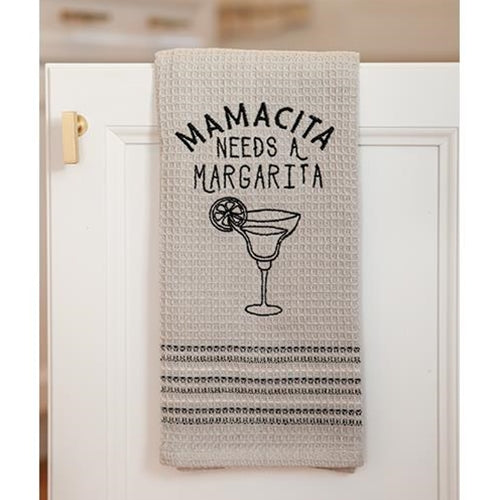 Mamacita Needs a Margarita Dish Towel