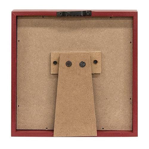 I'll Be Gnome For Christmas Framed Sign w Easel - The Fox Decor