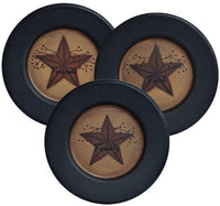 Thumbnail for Faith Family Friends Star Plate 3 Asstd - The Fox Decor