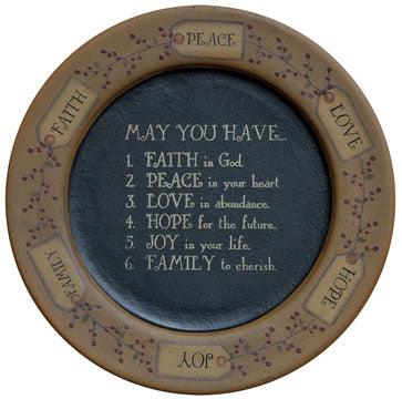 May You HavePlate - The Fox Decor