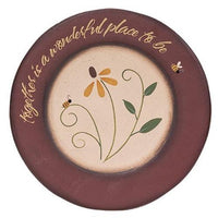 Thumbnail for Wonderful Place Plate 3 Asstd - The Fox Decor