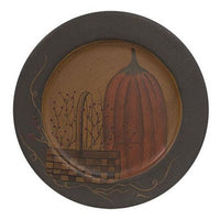 Pumpkin & Basket Vine Plate - The Fox Decor