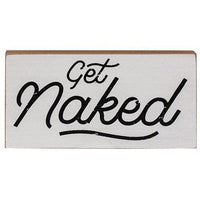 Thumbnail for Get Naked Wood Block 3 Asstd - The Fox Decor