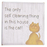 Cat Attitude Block 3 asstd - The Fox Decor