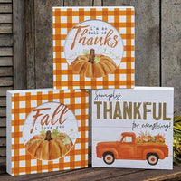 Thumbnail for Simply Thankful Truck Box Sign
