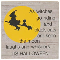 Hocus Pocus Halloween Block 3 Asstd - The Fox Decor