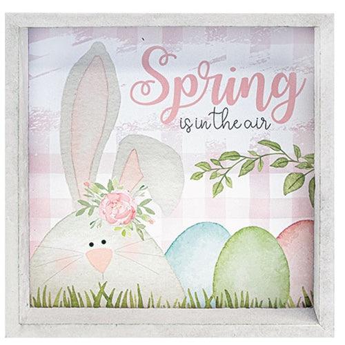 Hello Spring Box Sign 2 Asstd - The Fox Decor